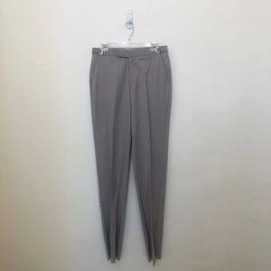 Grey Suit Pants- Super 130's Merino Wool